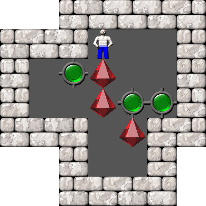 Sokoban Serg Belyaev 2 level 22